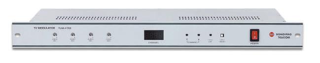 Headend Equipments TV Modulator APPEARANCE TUM-F710 26 FEATURES PERFORMANCE Description Item Unit Specification Remarks Input Impedance 75 Input Level Ire 140 3 Return Loss db 30 Video Signal
