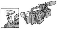 영상녹화 녹화후 (1) POWER 스위치를 OFF 로셋팅합니다 (CHG). (2) LCD 패널을닫습니다. (3) 카세트를꺼냅니다. (4) 배터리팩을꺼냅니다. 뷰파인더조정하기 LCD 패널을닫고화상을녹화하려면, 뷰파인더를사용하여화상을체크합니다. 시야에맞게뷰파인더렌즈를조정하여뷰파인더상의표시가정확하게초점이맞도록한후사용하십시오.