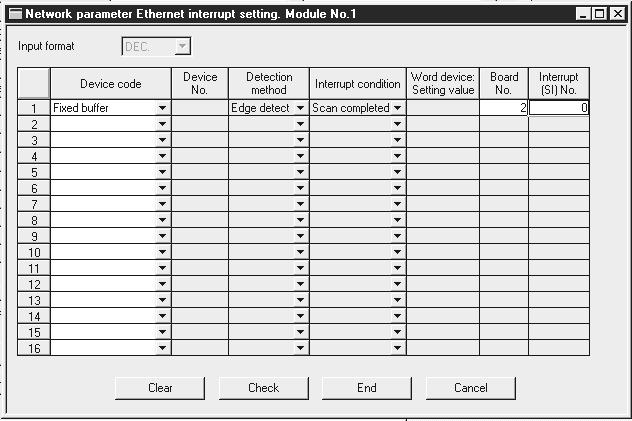 7.3.2 BUFRCVS (1) Ethernet No.1 No.