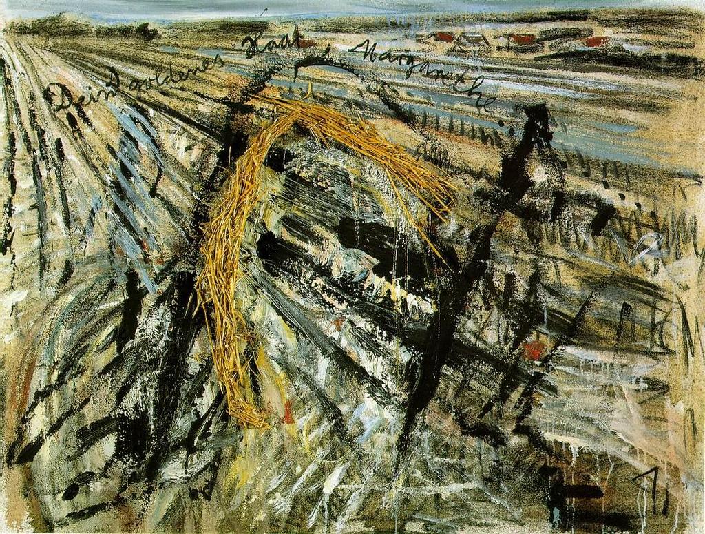 Anselm Kiefer, <Your Golden Hair, Margarete> 1981