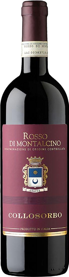 Rosso di Montalcino 로쏘디몬탈치노 국가 이탈리아 지역 Rosso di Montalcino DOC / Toscana 품종 Sangiovese 100% 알코올 14% 숙성 슬로베니안 & 프렌치오크캐스크 12개월 영롱한루비빛이 감도는 깊은적자주 라스베리, 산딸기, 크랜베리잼, 체리, 체다, 바닐라, 초콜릿, 백후추