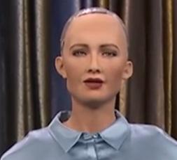 인공지능로봇소피아 (Sophia) 최근여성의모습을하고사람과대화가가능한인공지능로봇이많은언론에서주목을받은적이있다. 소피아 (Sophia) 라는이름을가진이로봇은미국의휴머노이드로봇전문스타트업핸슨로보틱스 (Hanson Robotics) 가개발한것이다.
