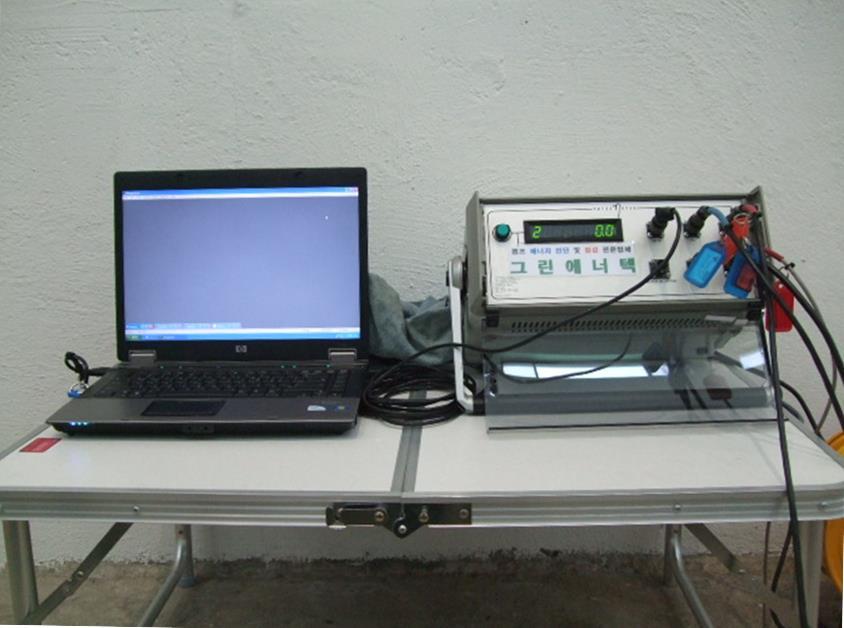 Power meter 외 측정값 : 펌프흡 / 토출온도및양정,