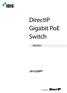DirectIP Gigabit PoE Switch 사용설명서 DH-2328PF Powered by