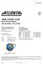 1st edition 2012 서보용드라이빙시스템 Servo Drive System ( 서보웜기어박스 / 랙 & 피니언 ) Atlanta Antriebssysteme E. Seidenspinner GmbH & Co. KG Postfach Bietig