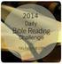 MS 7 Dec 2014 Bible Readings