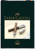 전통성을기반으로한진보정신 現 Faber-Castell 회장 : 안톤볼프강폰파버 - 카스텔백작 디자이너들과화가들에게친숙한고품질의필기구및미술재료를생산하는독일의 Faber-Castell 社는 1761년에설립된이후 253년동안끊임없이제품의혁신을거듭해오고있습니다. 파버-카스텔브