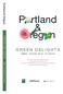 Portland & Oregon Green Delights