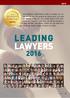 Leading Lawyer Highly Recommended July 2016