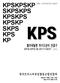 KPSKPSKP SKPSKPS KPSKPS SPS - KPS M KPSKP SKPS KPS KP KPS 폴리에틸렌하수도관의연결구 SPS-KPS M :2012 한국프라스틱공업협동조합연합회 2002 년 09 월 25 일제정