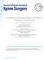 Journal of Korean Society of Spine Surgery Percutaneous Vertebral Augmentation for the Treatment of Osteoporotic Spinal Fractures Young-Woo Kim, M.D.,
