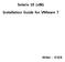 Solaris 10 (x86) Installation Guide for VMware 7 Writer : 이경호