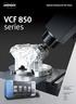 VCF 850 series Multi-purpose machining center VCF 850 series VCF 850 VCF 850SR VCF 850L VCF 850LSR