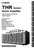 THR Series Guitar Amplifier Ownter's Manual