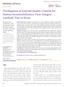 ORIGINAL ARTICLE   Development of External Quality Controls for Human Immunodeficiency Virus Antigen/ Antibo